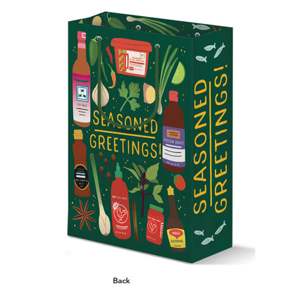 Seasons Greetings Asian Food Gift Bag