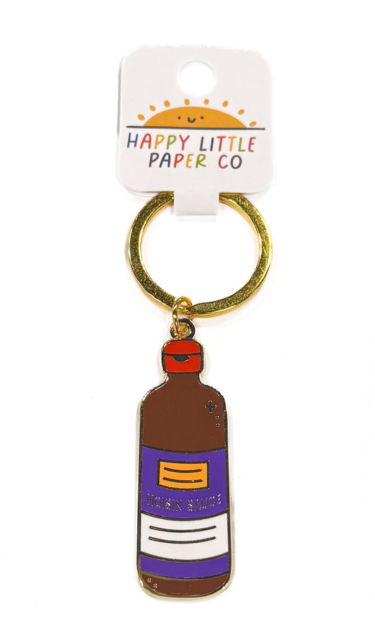 Hoisin Enamel Keychain