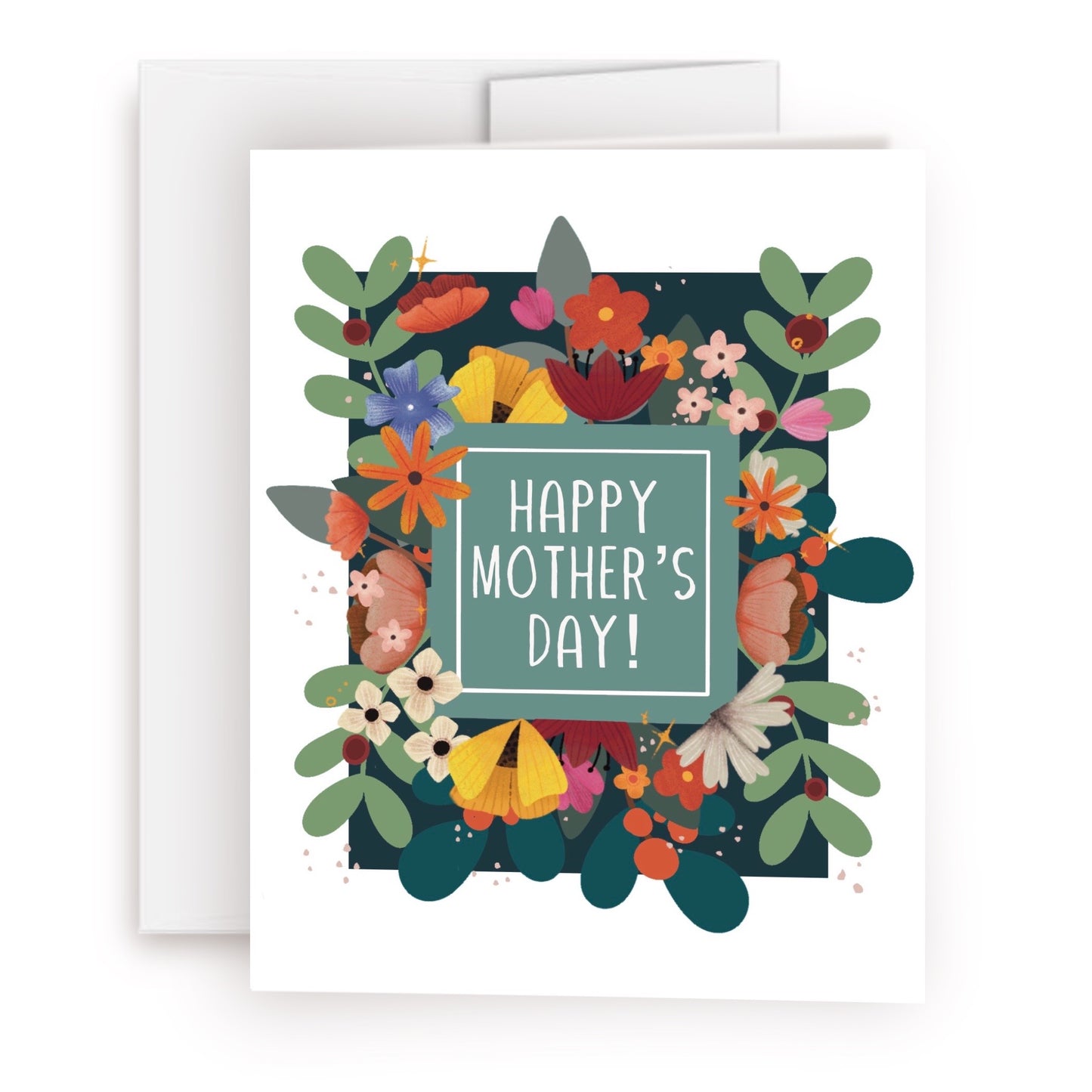 Floral Mother's Day Greeting Card