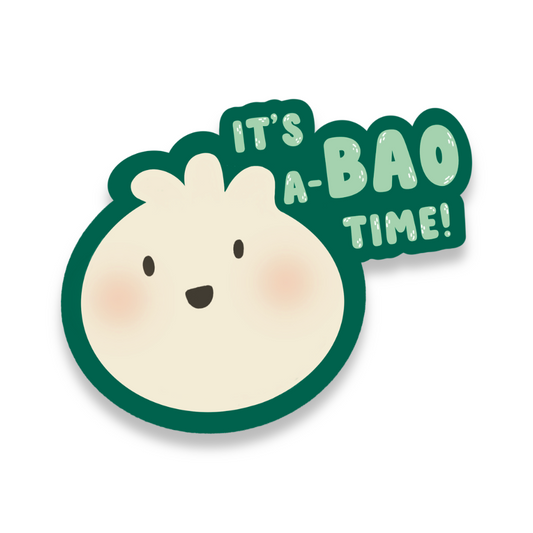 It’s A-Bao Time Sticker