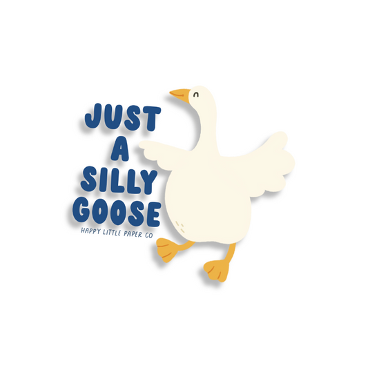 Silly Goose Sticker