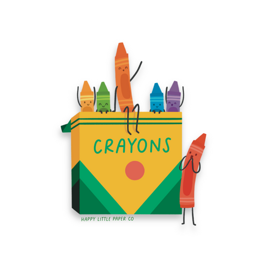 Crayon Sticker