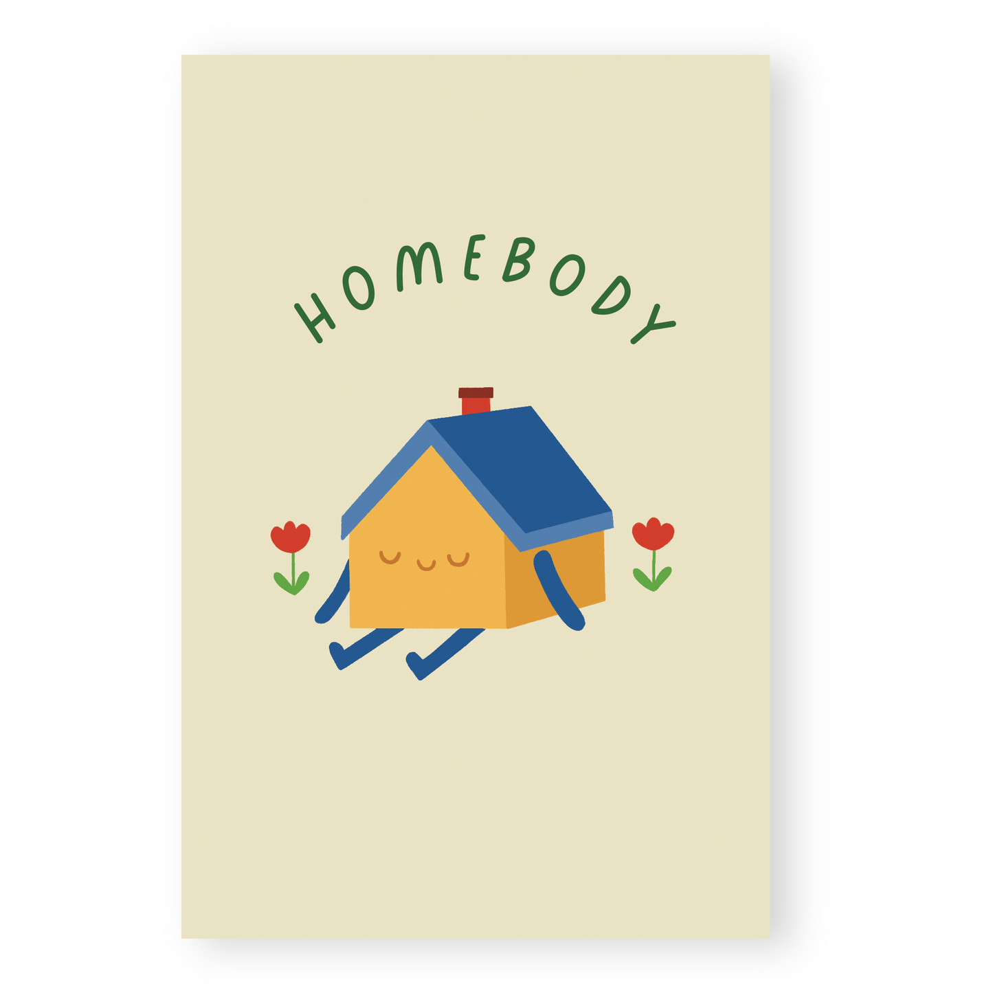 Homebody Postcard