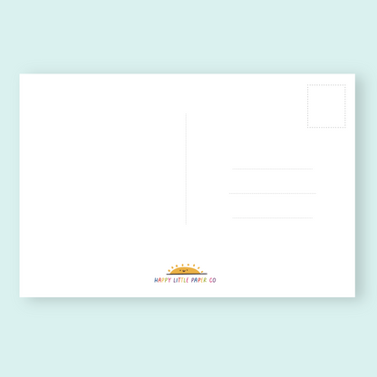Homebody Postcard