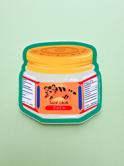 Vinyl Sticker-Tiger Balm (Asian)
