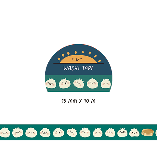 Dumpling Washi Tape