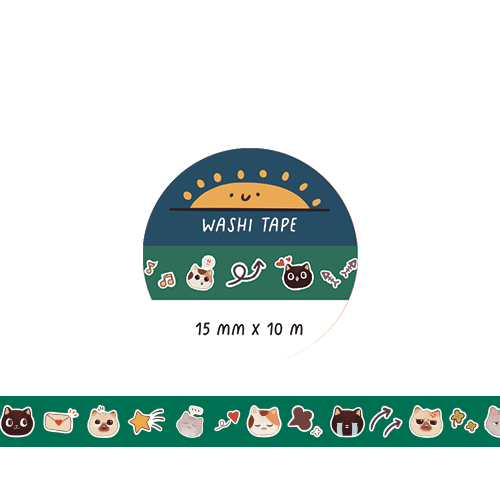 Cats Washi Tape
