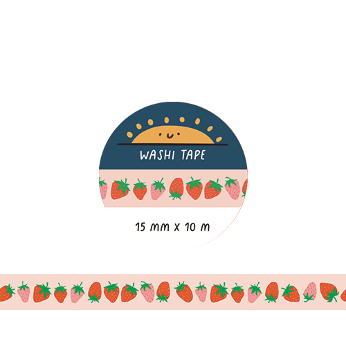 Strawberry Washi Tape