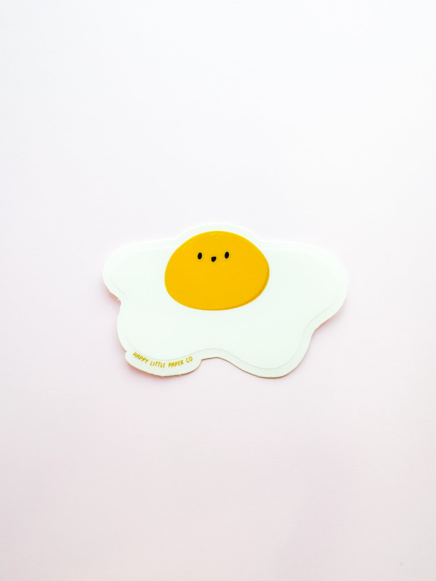 Vinyl Sticker-Egg  (Food, Smiley)