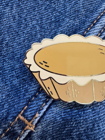 Egg Tart Enamel Pin