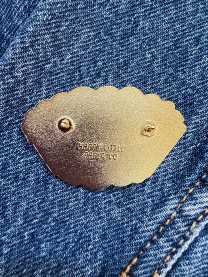 Egg Tart Enamel Pin