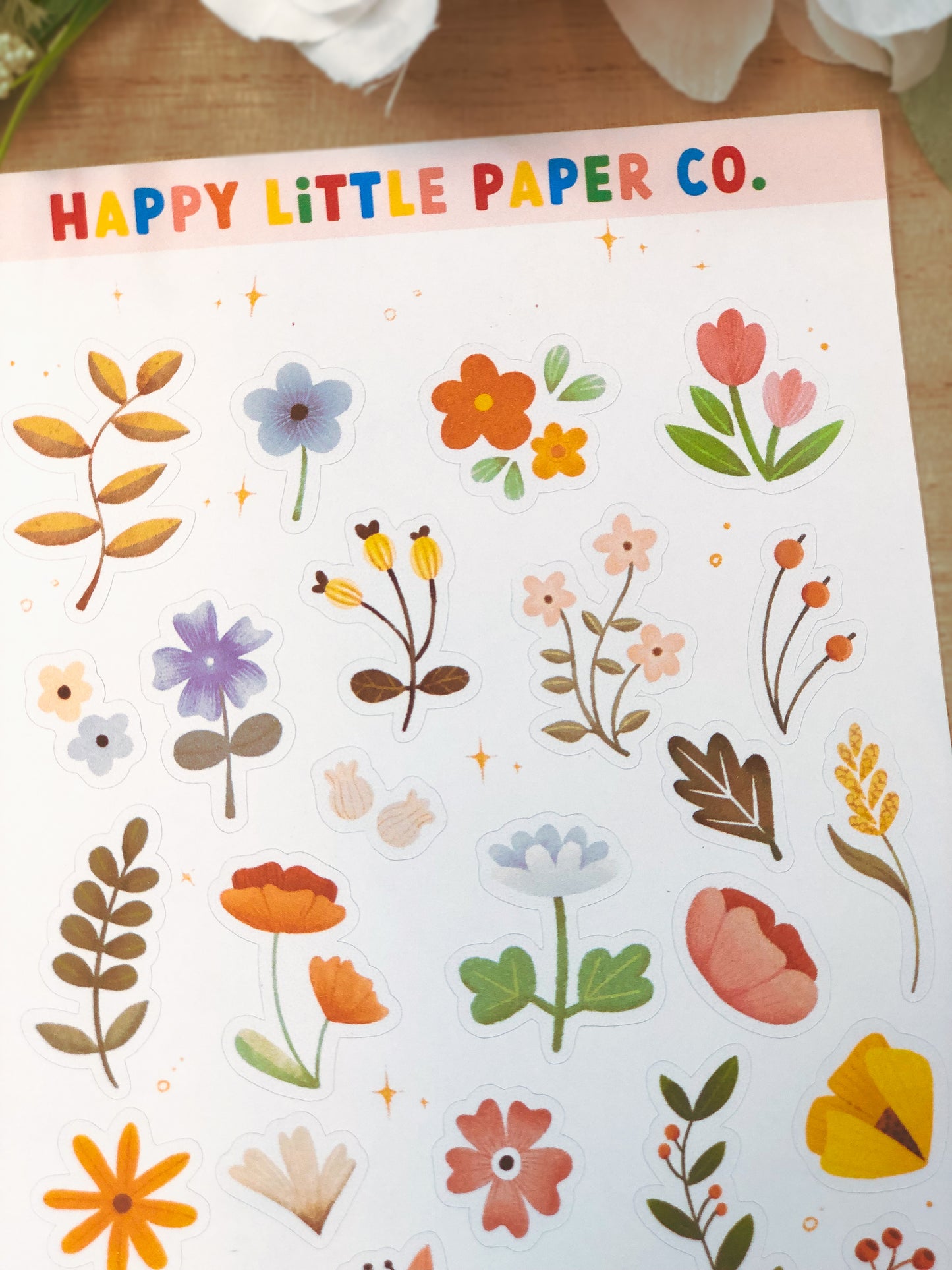 Sticker Sheet-Floral