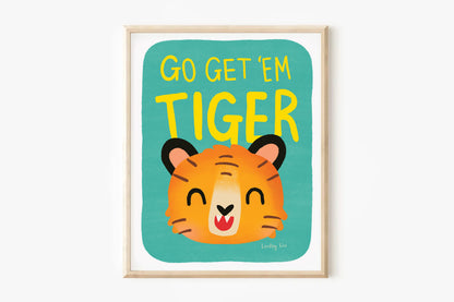 Tiger Art Print