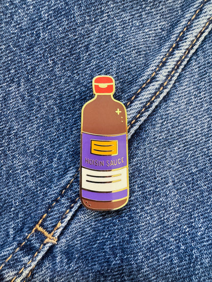 Hoisin Enamel Pin