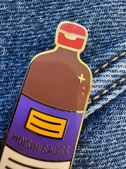 Hoisin Enamel Pin