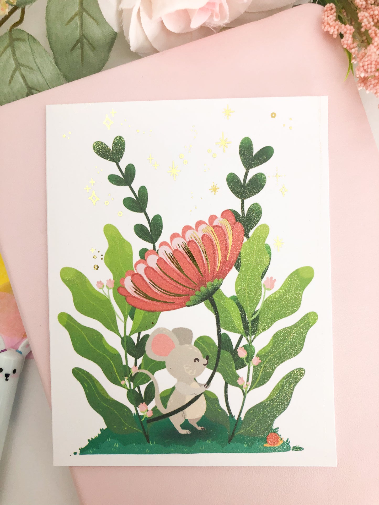 Mouse Greeting Card