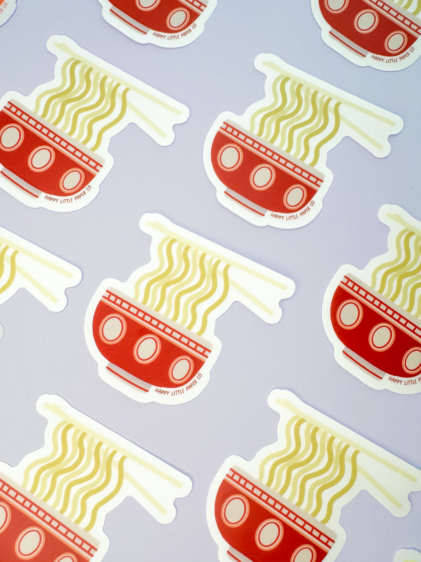 Vinyl Sticker-Noodle  (Food, Asian)