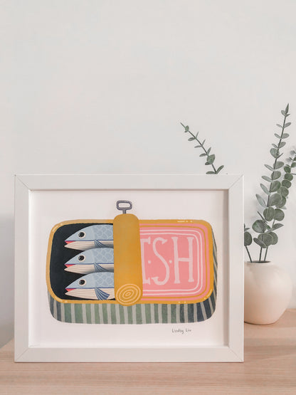 Sardine Art Print