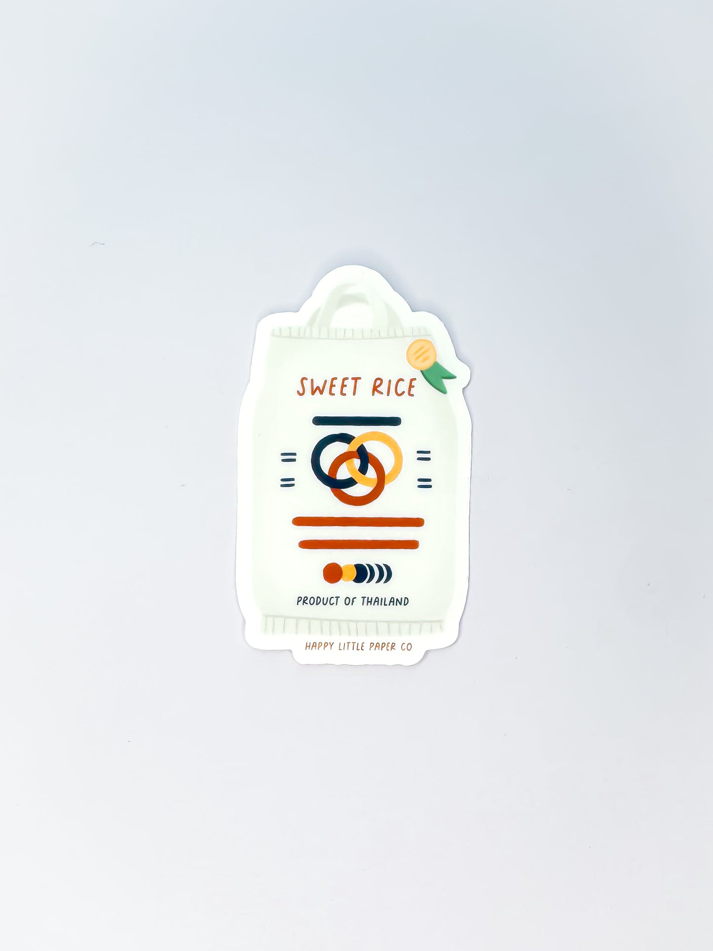 Vinyl Sticker-Sweet (Sticky) Rice (Food, Asian)
